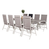 Levels bord 160/240 + Pause stoler Venture Design Spisegruppe