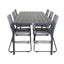 Break spisebord 205*90 + Lindos spisestoler Venture Design Spisegruppe