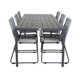 Break spisebord 205*90 + Lindos spisestoler Venture Design Spisegruppe