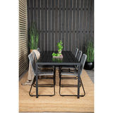 Break spisebord 205*90 + Lindos spisestoler Venture Design Spisegruppe