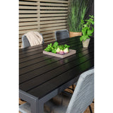 Break spisebord 205*90 + Lindos spisestoler Venture Design Spisegruppe