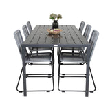 Break spisebord 205*90 + Lindos spisestoler Venture Design Spisegruppe