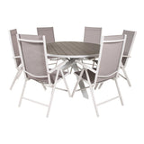Parma Bord ø 140 + Break stoler Venture Design Spisegruppe