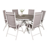 Parma Bord ø 140 + Break stoler Venture Design Spisegruppe