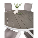 Parma Bord ø 140 + Break stoler Venture Design Spisegruppe