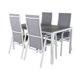Break spisebord 150*90 + Copacabana Lenestol Venture Design Spisegruppe