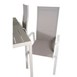 Break spisebord 150*90 + Copacabana Lenestol Venture Design Spisegruppe