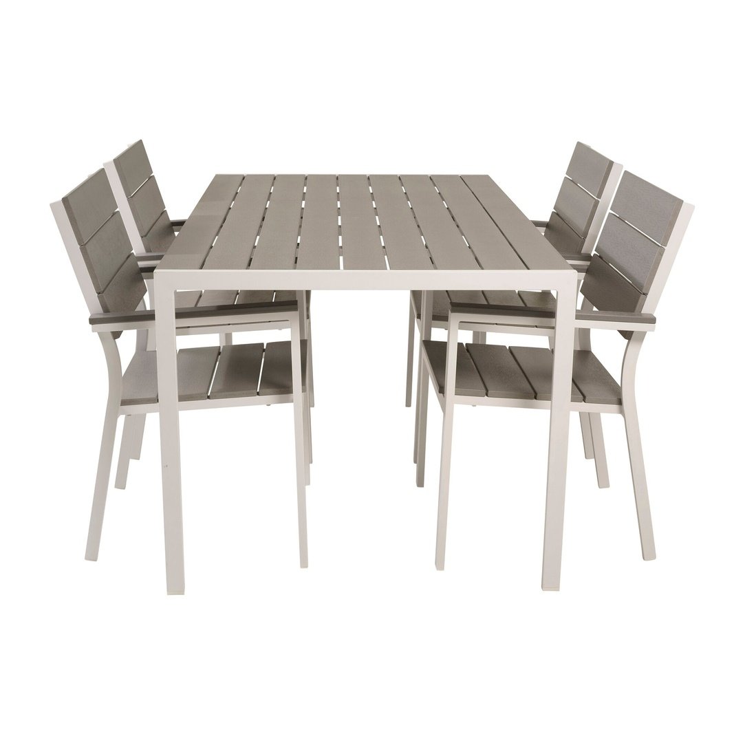 Break spisebord 150*90 + Levels stoler Venture Design Spisegruppe