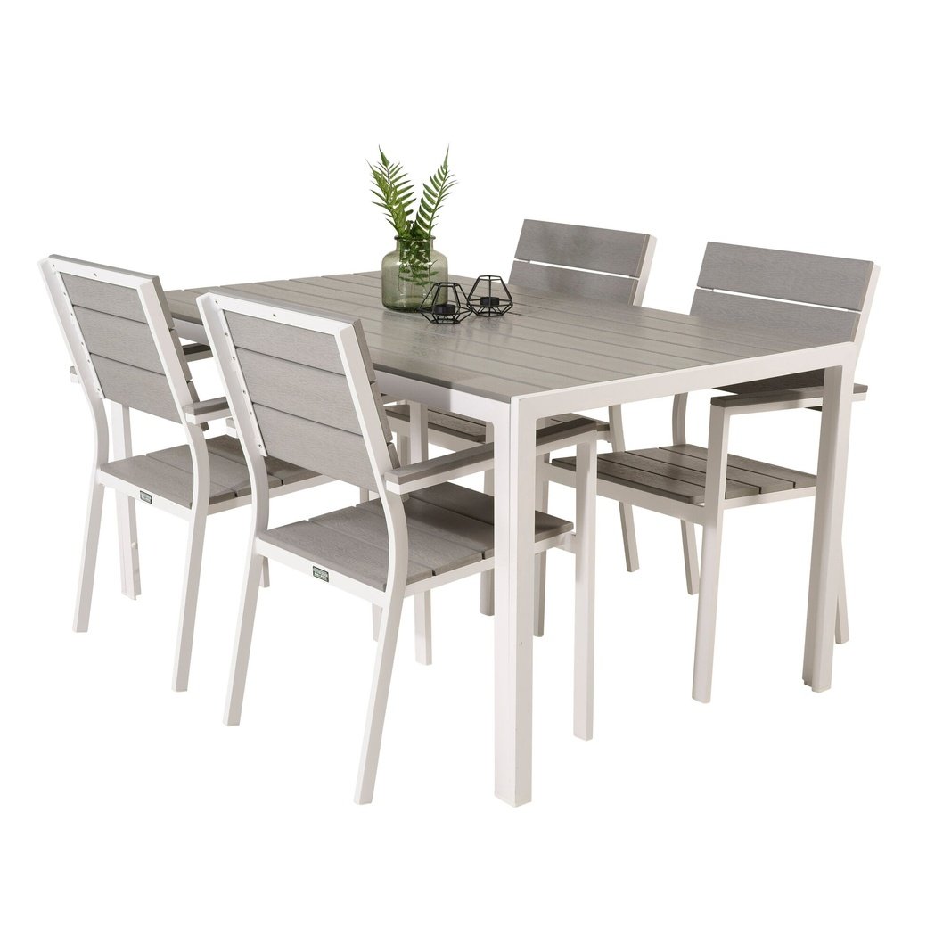 Break spisebord 150*90 + Levels stoler Venture Design Spisegruppe