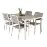 Break spisebord 150*90 + Levels stoler Venture Design Spisegruppe