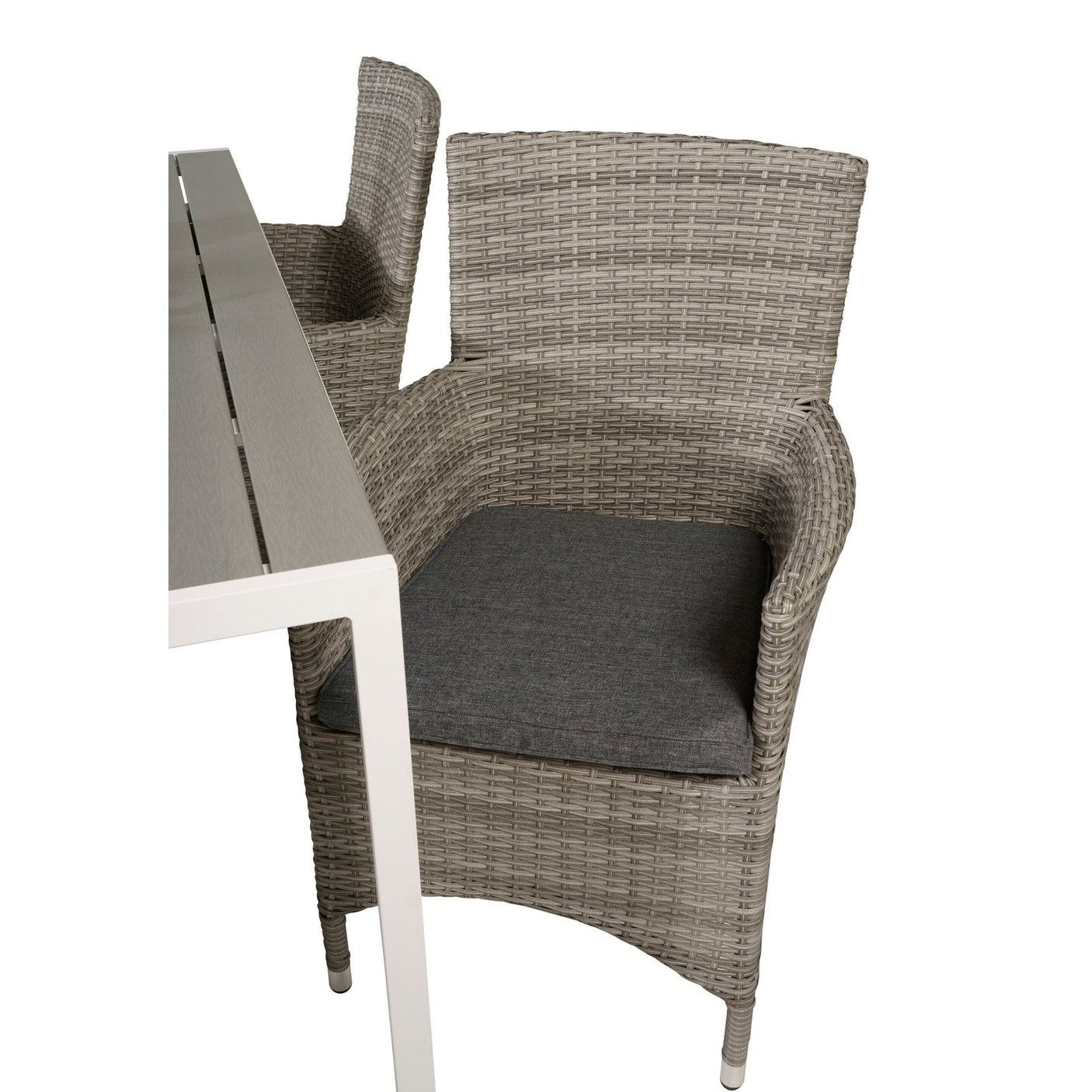 Break spisebord 150*90 + Malin Armstol med puter Venture Design Spisegruppe