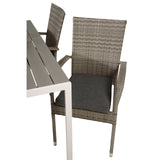 Break spisebord 150*90 + Anna Armstol Venture Design Spisegruppe