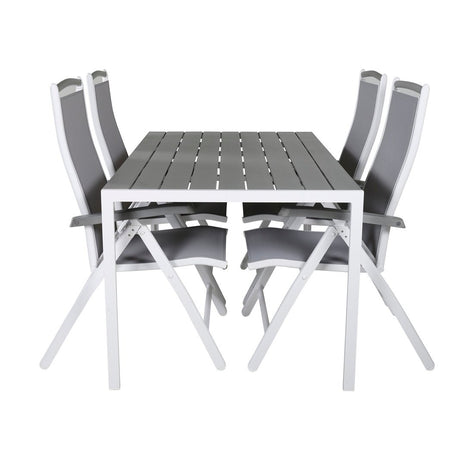 Break spisebord 150*90 + Albany stol Venture Design Spisegruppe