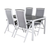 Break spisebord 150*90 + Albany stol Venture Design Spisegruppe