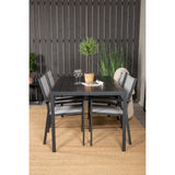 Break Dining Table 150*90 + Copacabana Lenestol Venture Design Spisegruppe