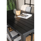 Break Dining Table 150*90 + Copacabana Lenestol Venture Design Spisegruppe