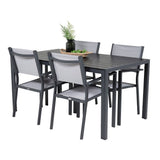 Break Dining Table 150*90 + Copacabana Lenestol Venture Design Spisegruppe