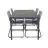 Break spisebord 150*90 + Lindos spisestoler Venture Design Spisegruppe