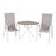 Parma cafébord ø90 + Copacabana Lenestol Venture Design Spisegruppe