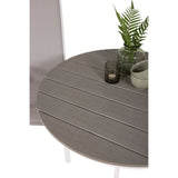 Parma cafébord ø90 + Copacabana Lenestol Venture Design Spisegruppe