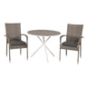 Parma cafébord ø90 + Anna Lenestol Venture Design Spisegruppe
