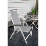 Parma cafébord ø90 + Albany stoler Venture Design Spisegruppe