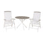 Parma cafébord ø90 + Albany stoler Venture Design Spisegruppe