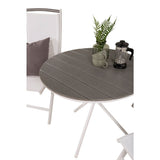 Parma cafébord ø90 + Albany stoler Venture Design Spisegruppe