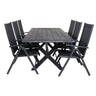 Rives spisebord 200*100cm + Break Stol Venture Design Spisegruppe