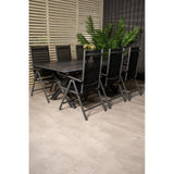 Rives spisebord 200*100cm + Break Stol Venture Design Spisegruppe