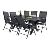 Rives spisebord 200*100cm + Break Stol Venture Design Spisegruppe