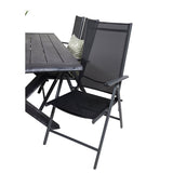 Rives spisebord 200*100cm + Break Stol Venture Design Spisegruppe