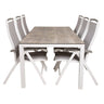 Llama spisebord 205*100 Albany stol / Venture Design Spisegruppe