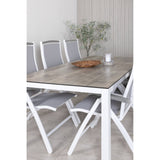 Llama spisebord 205*100 Albany stol / Venture Design Spisegruppe