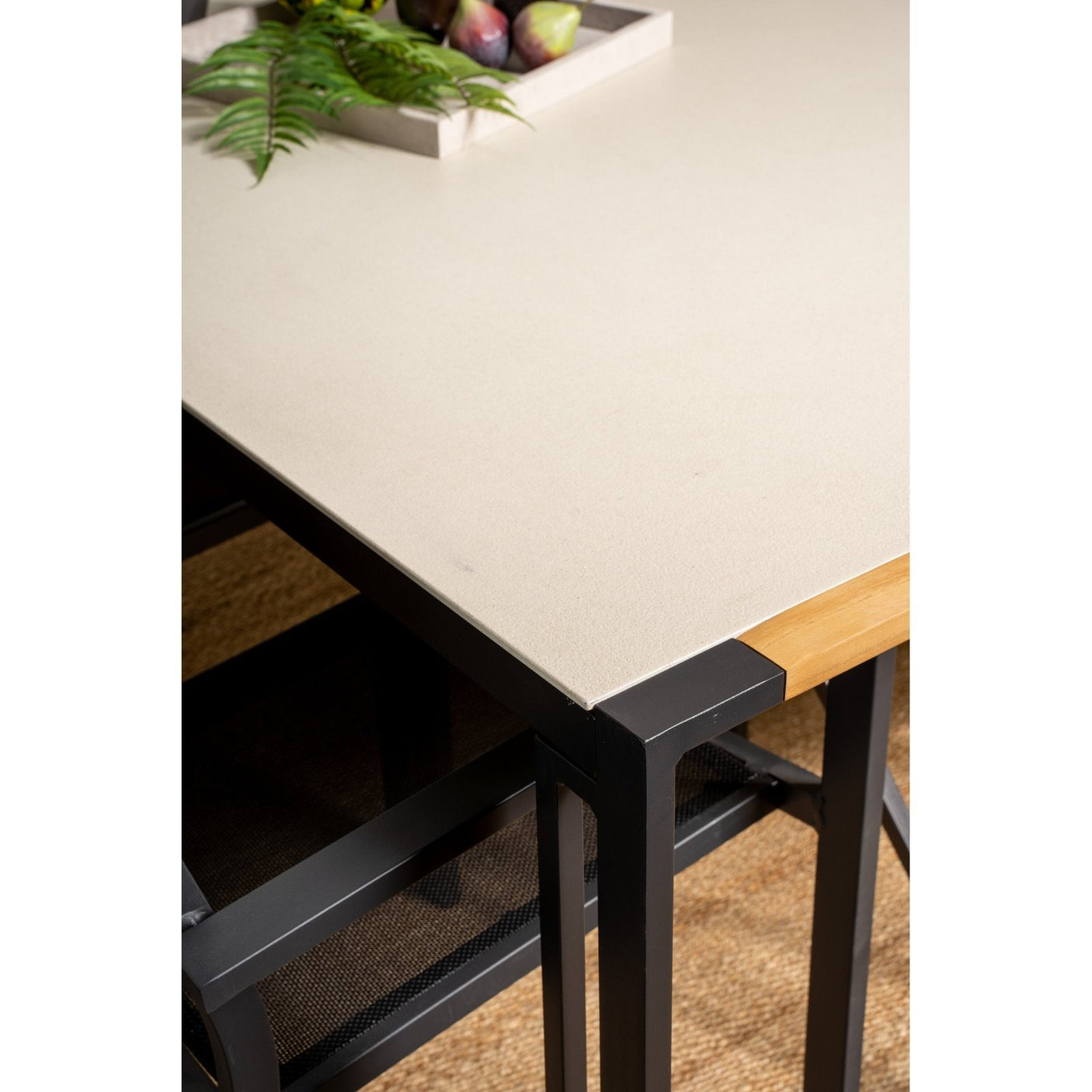Texas spisebord 200*100 + Copacabana lenestol Venture Design Spisegruppe