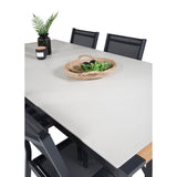 Texas spisebord 200*100 + Copacabana lenestol Venture Design Spisegruppe