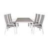 Levels bord 160/240 + Copacabana Lenestol Venture Design Spisegruppe