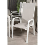 Levels bord 160/240 + Copacabana Lenestol Venture Design Spisegruppe