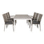 Levels bord 160/240 + Anna stoler Venture Design Spisegruppe