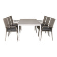 Levels bord 160/240 + Anna stoler Venture Design Spisegruppe