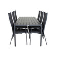 Pause Spisebord 205*90 + Copacabana Lenestol Venture Design Spisegruppe