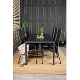 Pause Spisebord 205*90 + Copacabana Lenestol Venture Design Spisegruppe