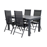 Albany Table 152/210 + Pause stoler Venture Design Spisegruppe