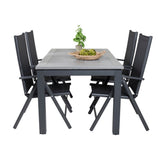 Albany Table 152/210 + Pause stoler Venture Design Spisegruppe