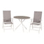 Parma cafébord ø90 + Break stoler Venture Design Spisegruppe