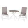Parma cafébord ø90 + Break stoler Venture Design Spisegruppe