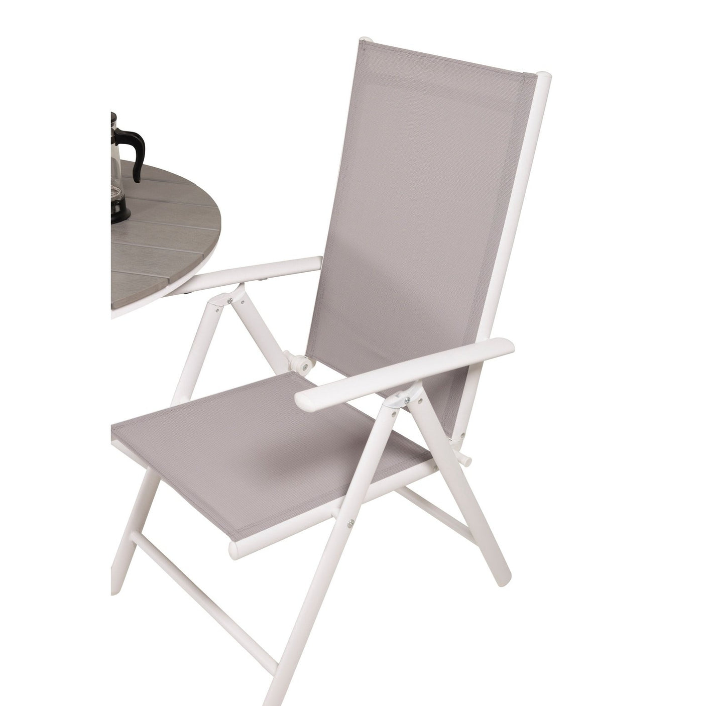 Parma cafébord ø90 + Break stoler Venture Design Spisegruppe
