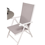 Parma cafébord ø90 + Break stoler Venture Design Spisegruppe