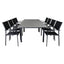 Levels bord 160/240 + Santorini Lenestol Venture Design Spisegruppe