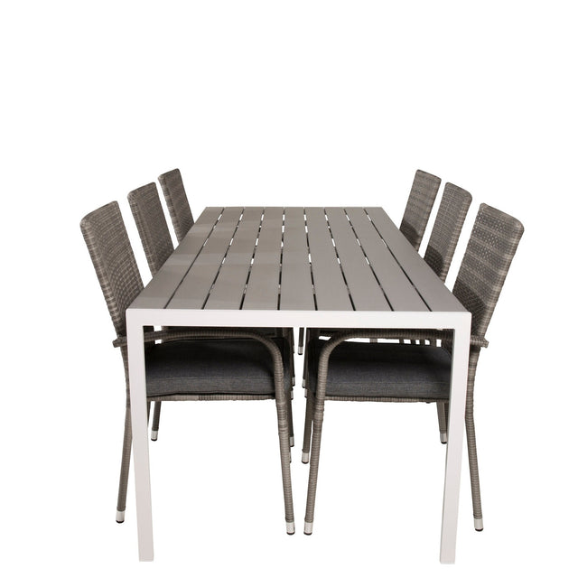 Break Rectangular Dining Set Venture Design Spisegruppe